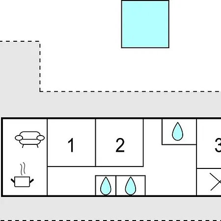 3 Bedroom Lovely In Prázdninový dům